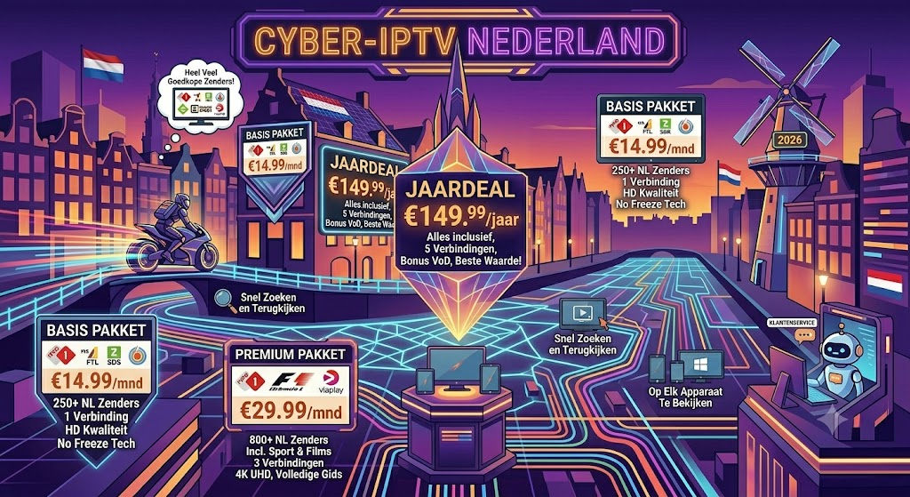 Goedkoop IPTV Nederland