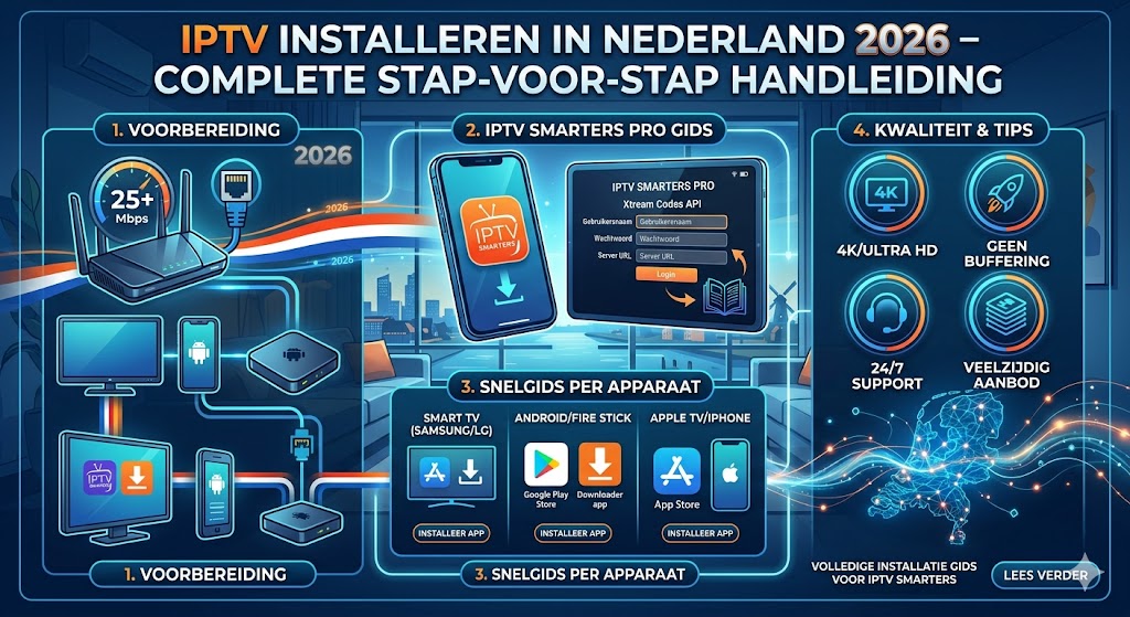 IPTV Installeren in Nederland 2026